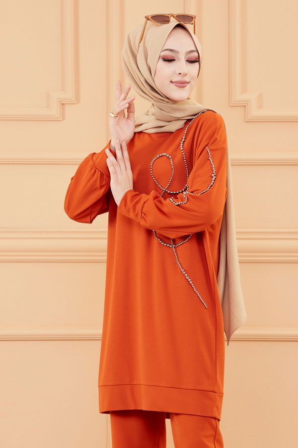 TUNIK PANTOLON Kiremit - 20126 KİREMİT