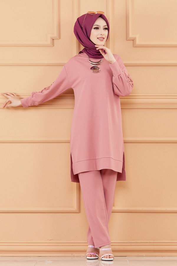 TUNIK PANTOLON Pembe - 20129