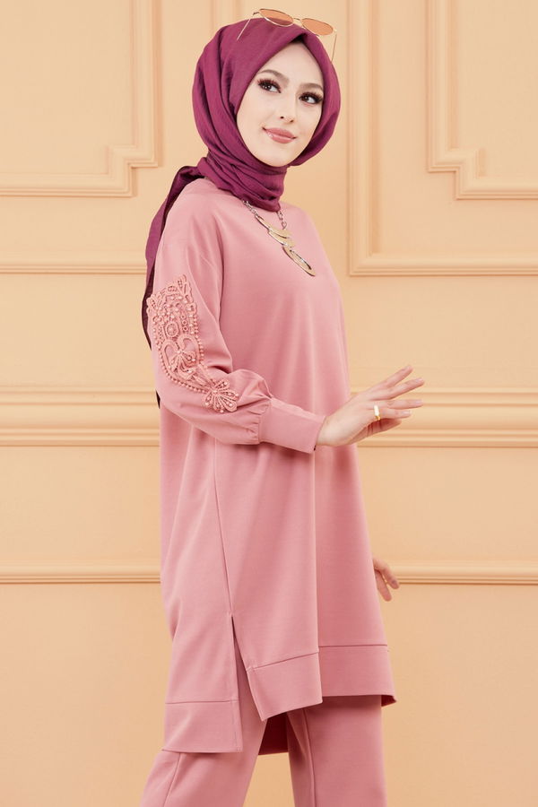 TUNIK PANTOLON Pembe - 20129