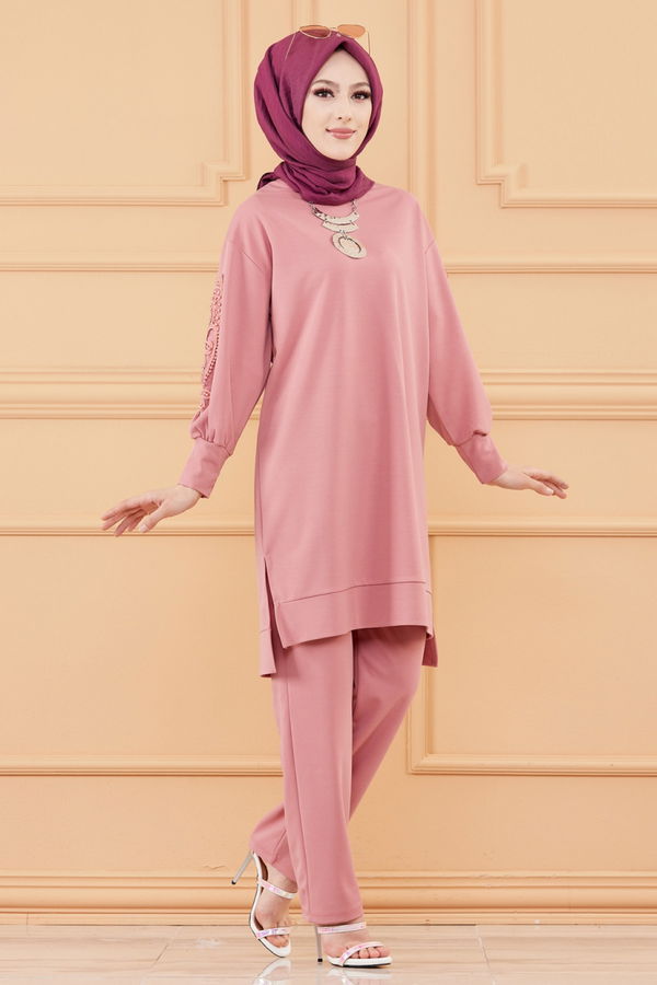 TUNIK PANTOLON Pembe - 20129