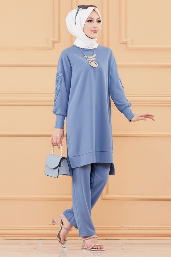 TUNIK PANTOLON Mavi - 20129