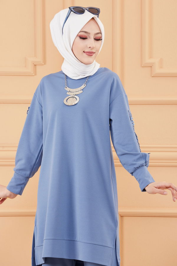 TUNIK PANTOLON Mavi - 20129