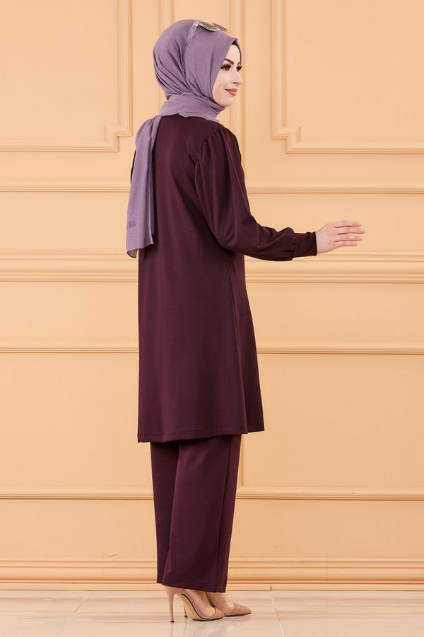 TUNIK PANTOLON Mürdüm - 3593 MÜRDÜM