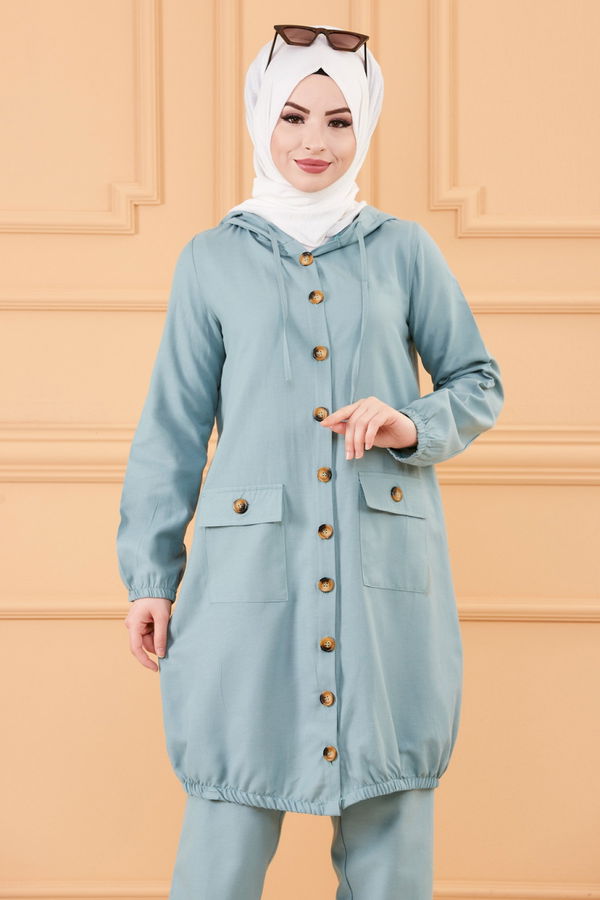 Tunık Pantolon Yeşil - 3574