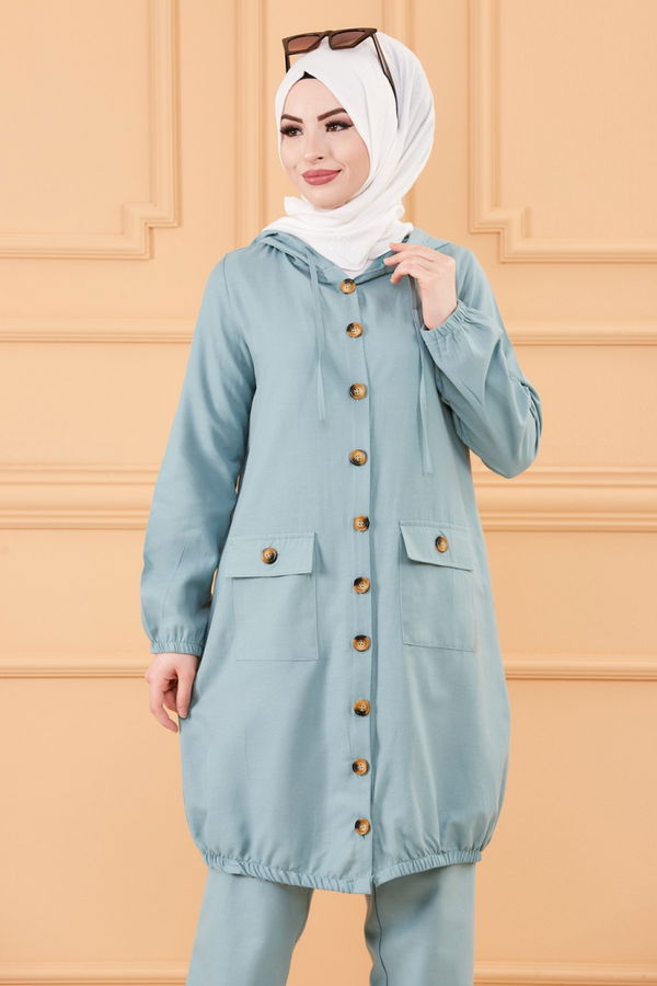 Tunık Pantolon Yeşil - 3574