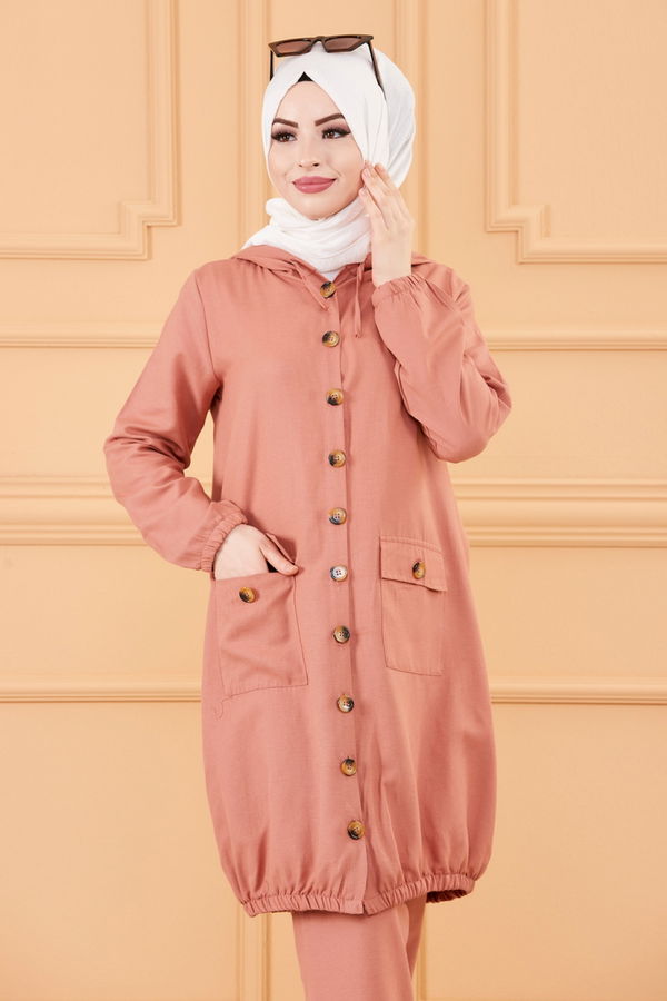 TUNIK PANTOLON Pembe - 3574