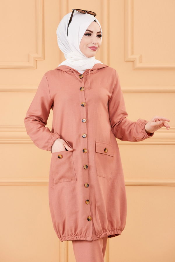 TUNIK PANTOLON Pembe - 3574