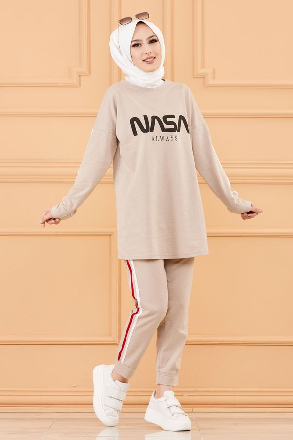 TUNIK PANTOLON Bej - 4141
