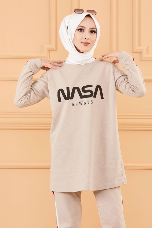 TUNIK PANTOLON Bej - 4141