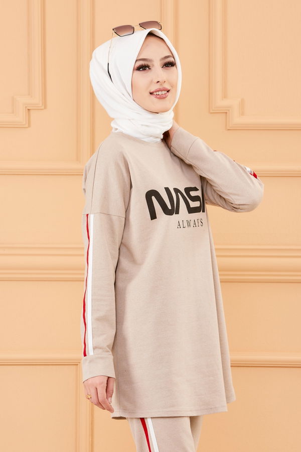 TUNIK PANTOLON Bej - 4141