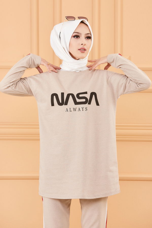 TUNIK PANTOLON Bej - 4141