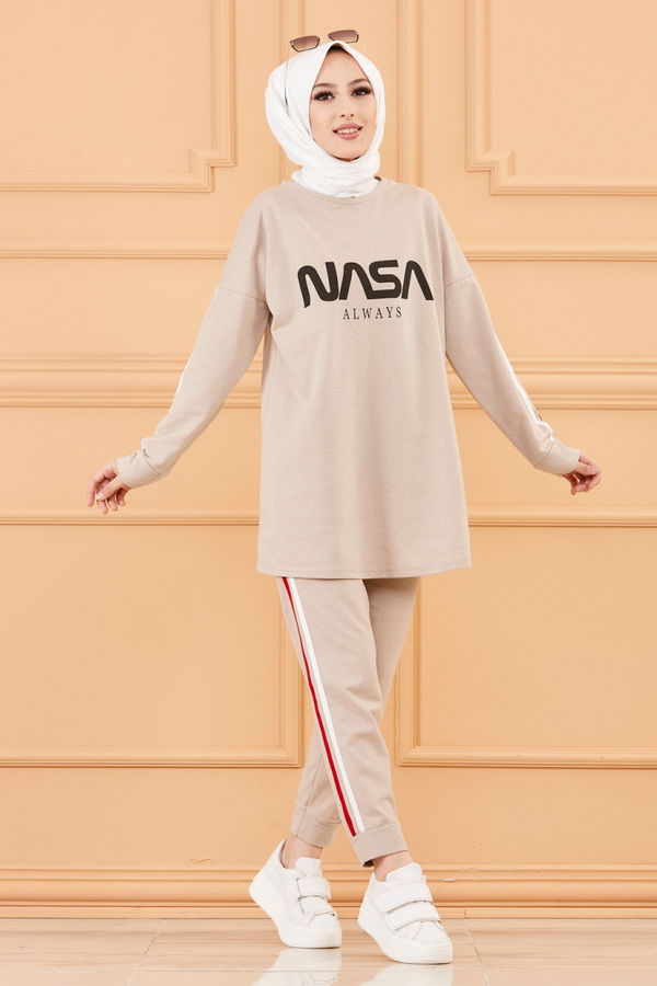 TUNIK PANTOLON Bej - 4141