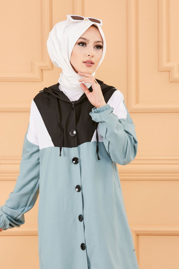 GARNILI TUNIK Yeşil - 3583 YEŞİL