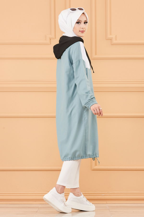 GARNILI TUNIK Yeşil - 3583 YEŞİL