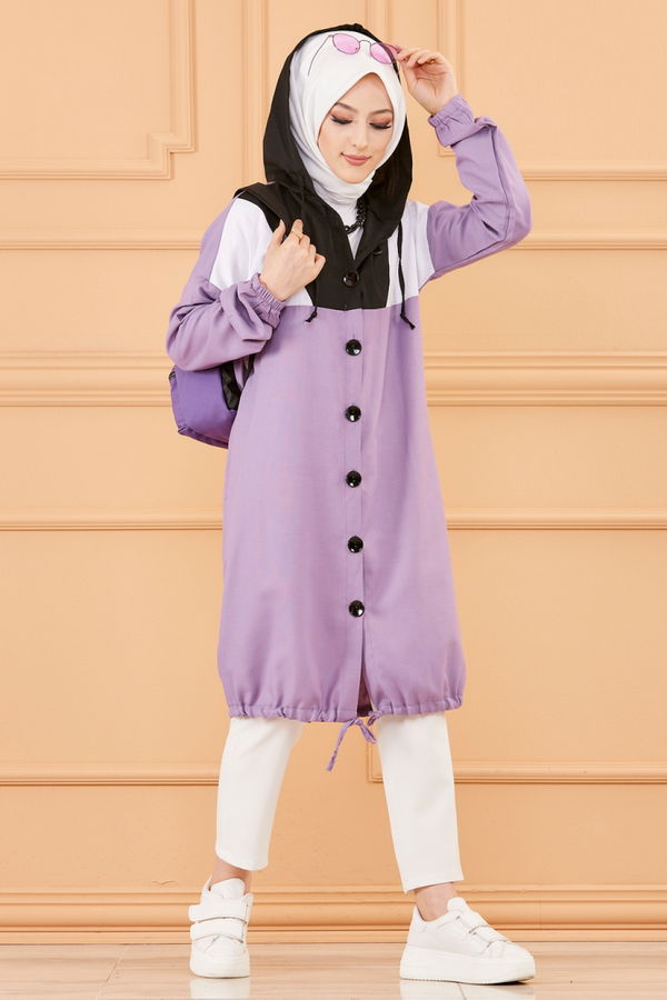 GARNILI TUNIK Mor - 3583 MOR