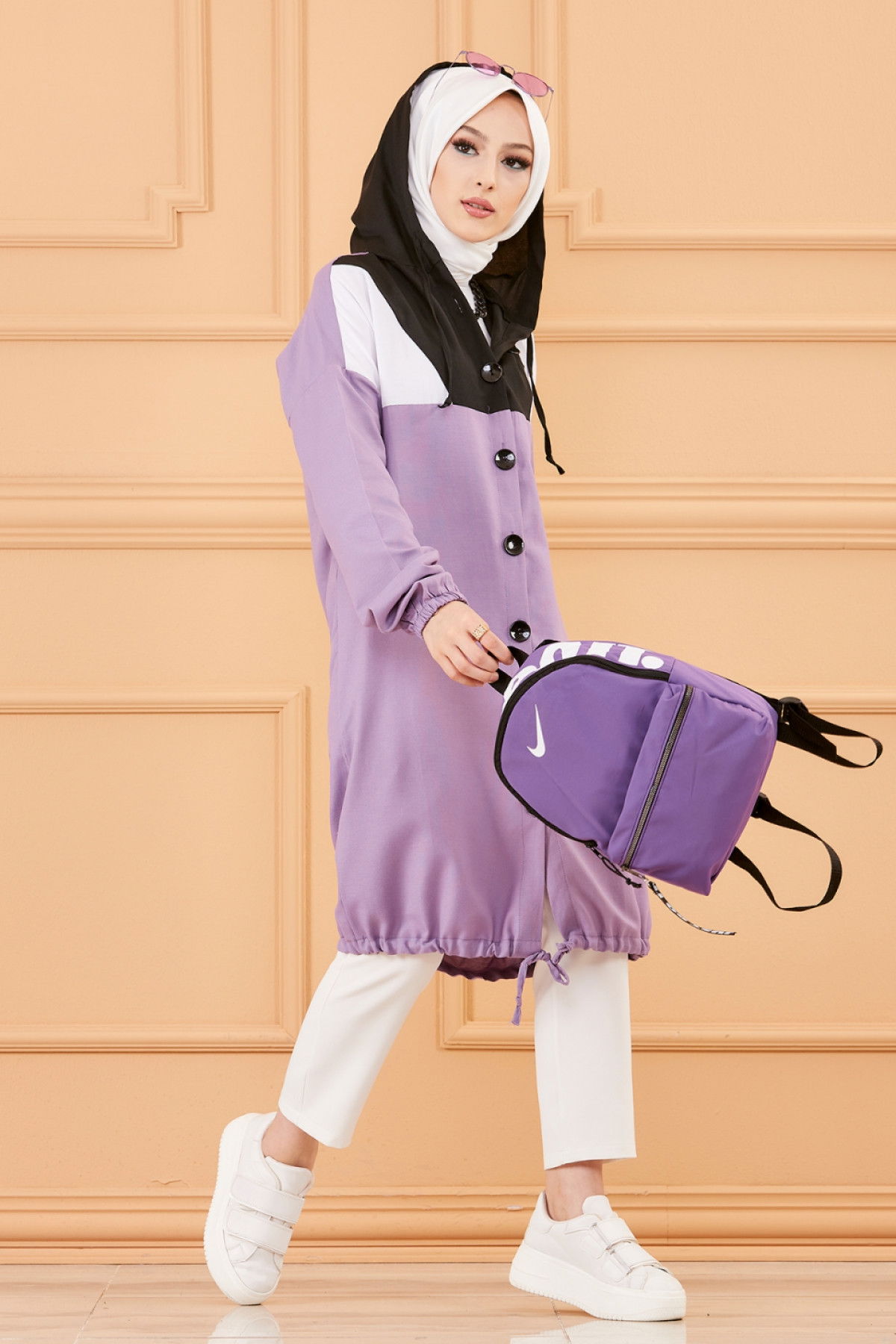 GARNILI TUNIK Mor - 3583 MOR
