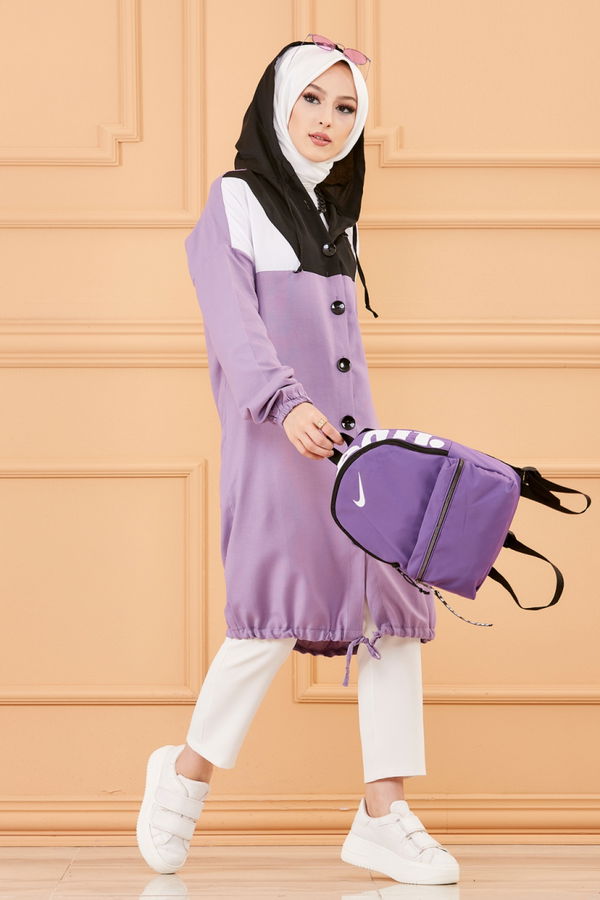 GARNILI TUNIK Mor - 3583 MOR