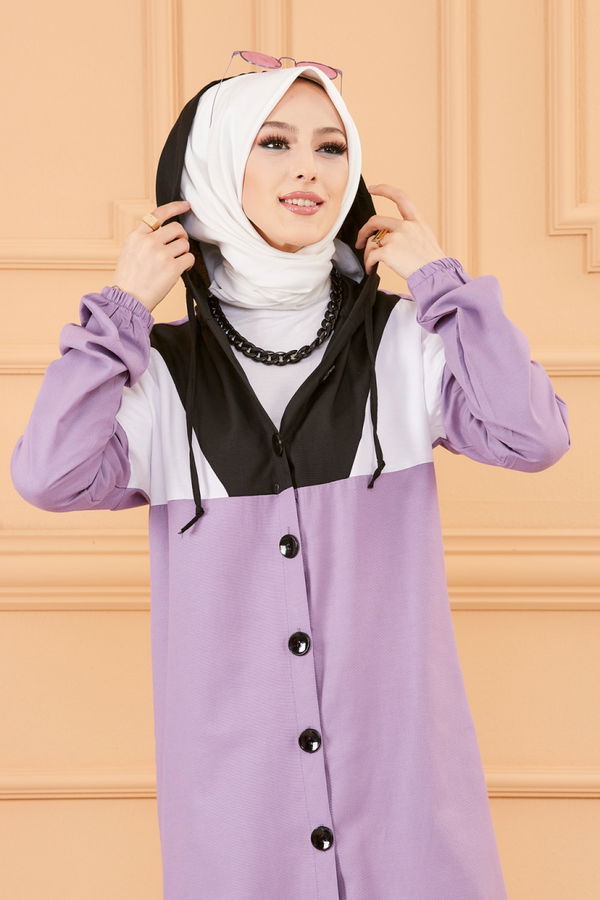GARNILI TUNIK Mor - 3583 MOR