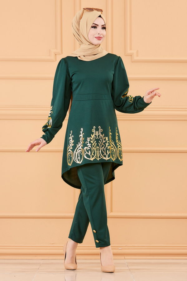 TUNIK PANTOLON Yeşil - 3644