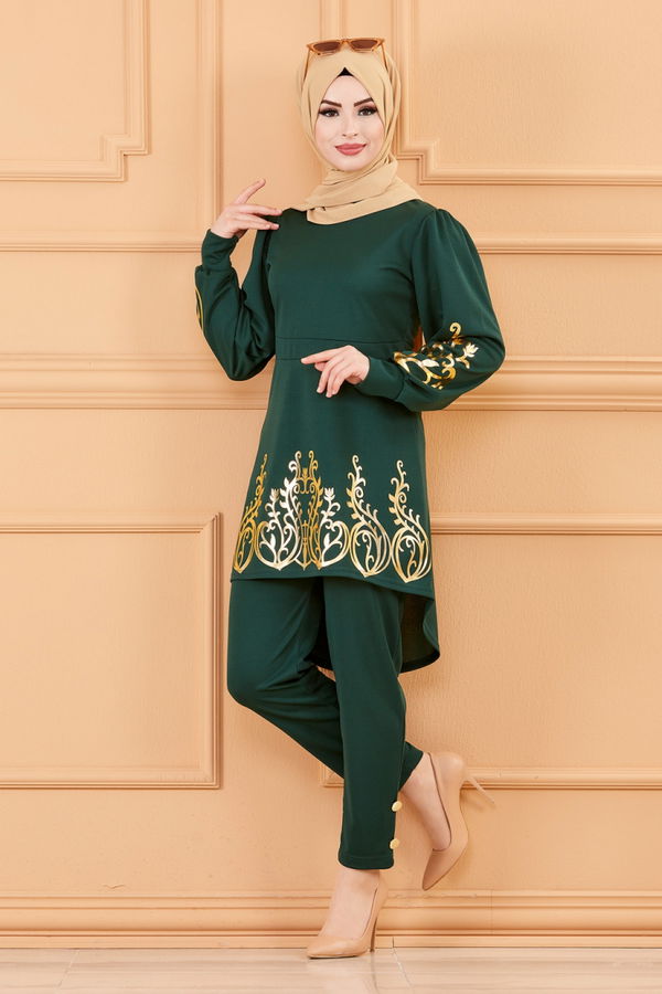 TUNIK PANTOLON Yeşil - 3644