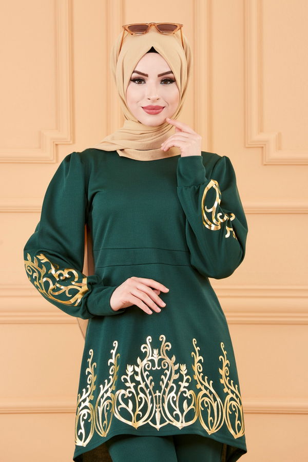 TUNIK PANTOLON Yeşil - 3644
