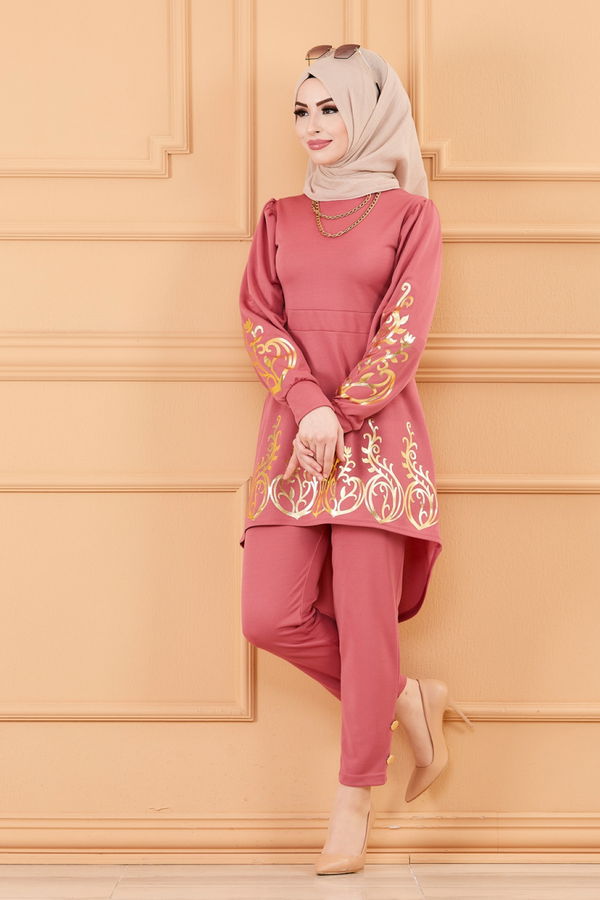 TUNIK PANTOLON Pembe - 3644