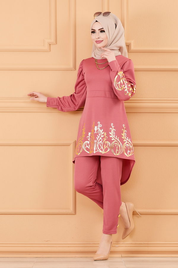 TUNIK PANTOLON Pembe - 3644