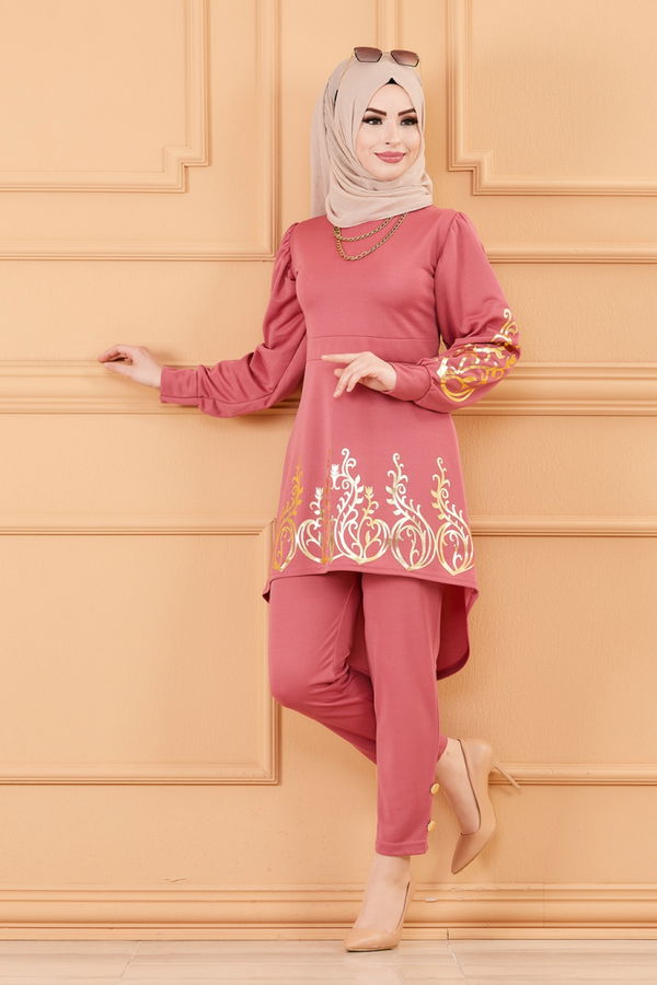 TUNIK PANTOLON Pembe - 3644