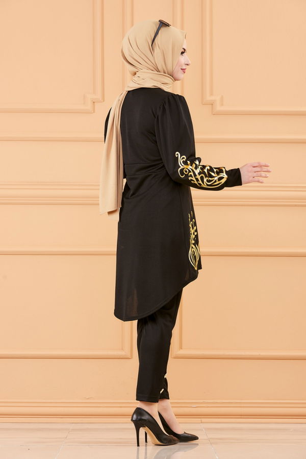 TUNIK PANTOLON Siyah - 3644