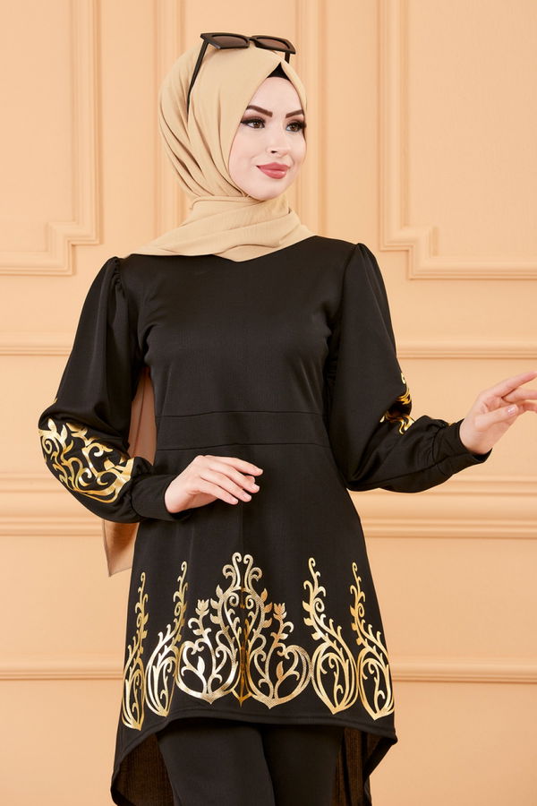 TUNIK PANTOLON Siyah - 3644