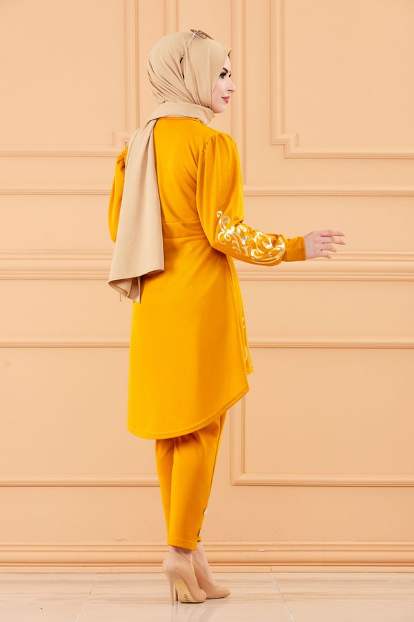 TUNIK PANTOLON Sarı - 3644