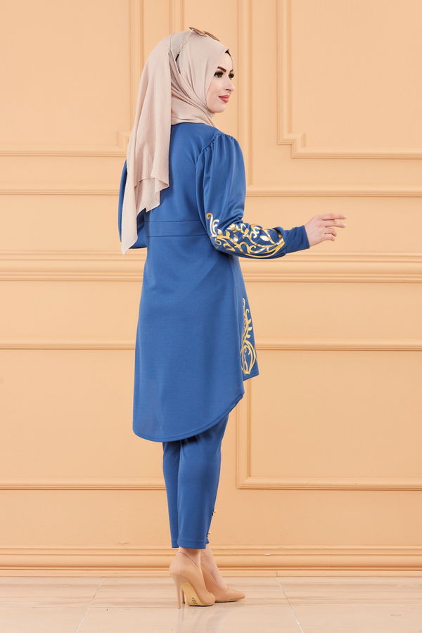 TUNIK PANTOLON Mavi - 3644
