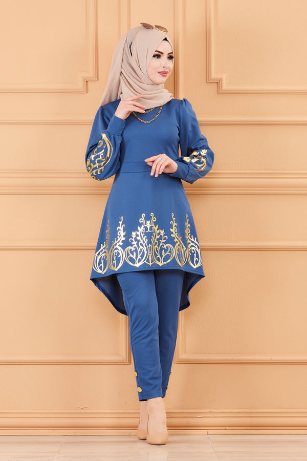 TUNIK PANTOLON Mavi - 3644