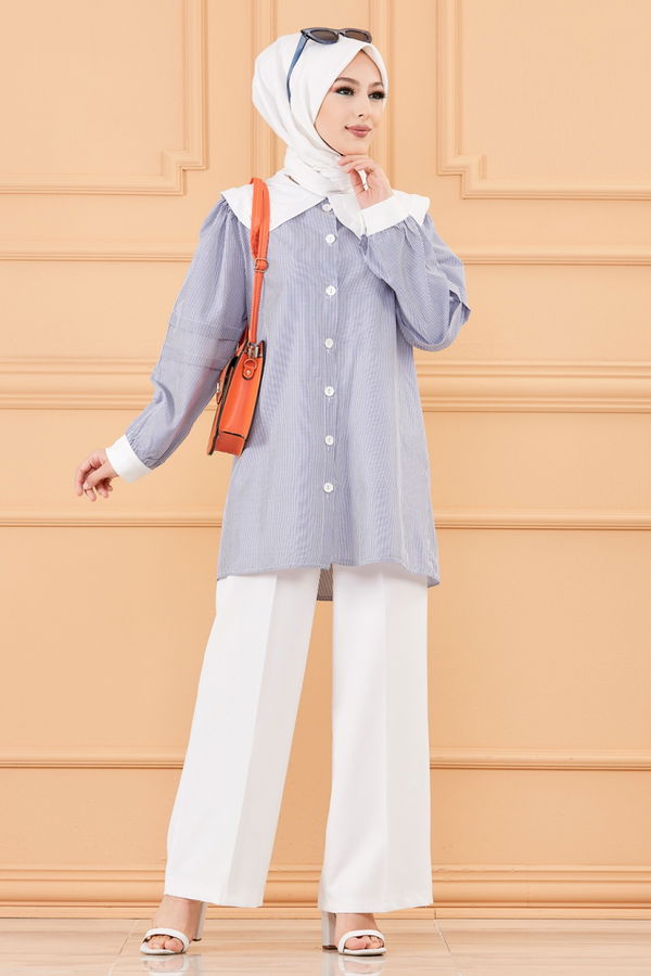 TUNIK PANTOLON Mavi - 3601