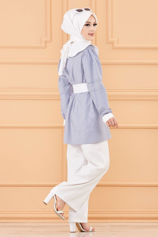TUNIK PANTOLON Mavi - 3601