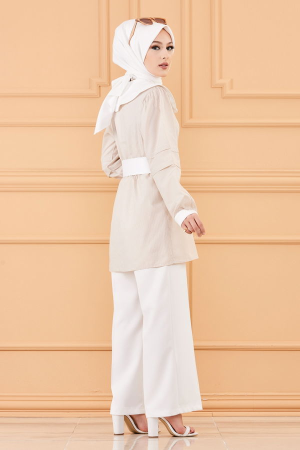 TUNIK PANTOLON Vizon - 3601