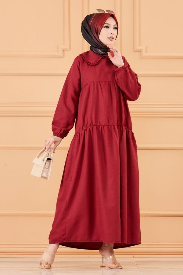 ELBISE Bordo - 3560