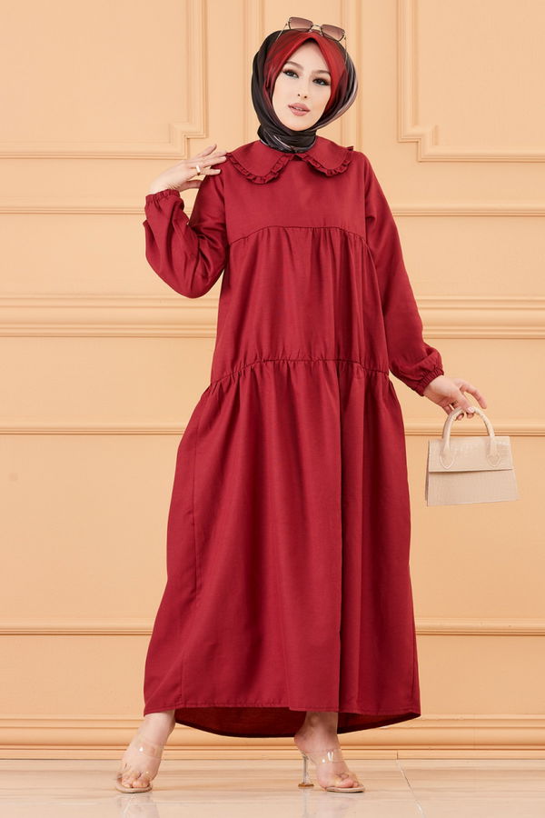 ELBISE Bordo - 3560