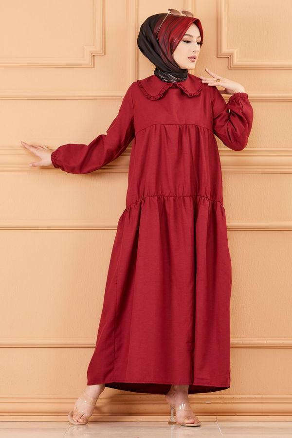 ELBISE Bordo - 3560