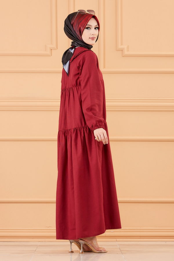 ELBISE Bordo - 3560