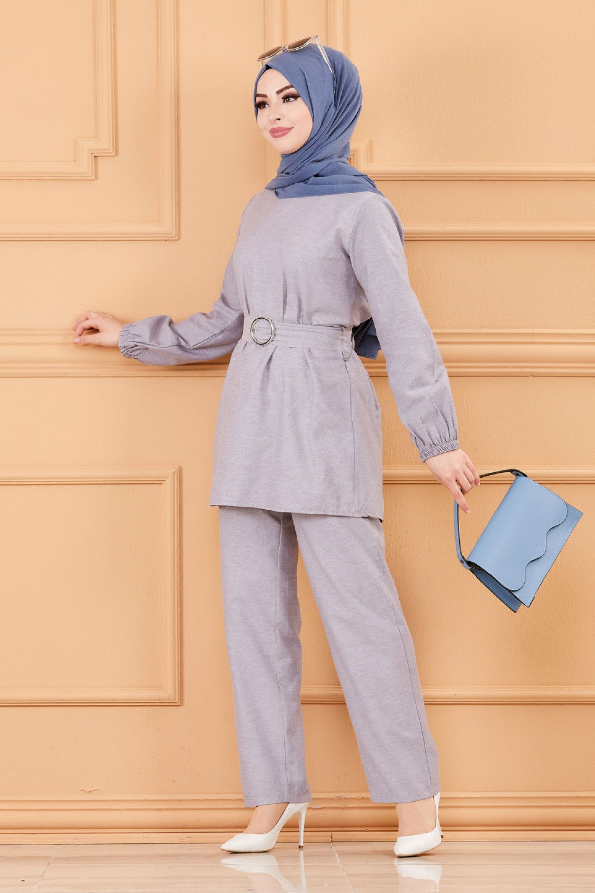 Tunık Pantolon Gri - 1366 GRİ