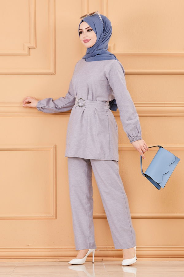Tunık Pantolon Gri - 1366 GRİ