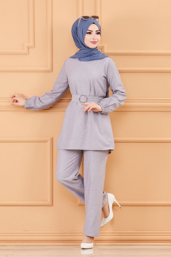 Tunık Pantolon Gri - 1366 GRİ