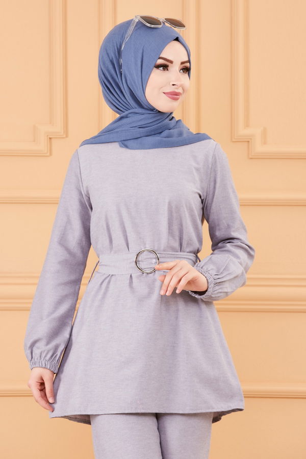 Tunık Pantolon Gri - 1366 GRİ