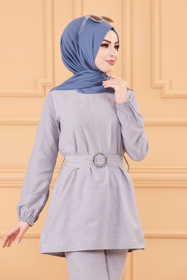 Tunık Pantolon Gri - 1366 GRİ