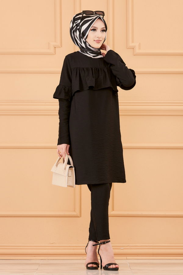 TUNIK PANTOLON Siyah - 6041