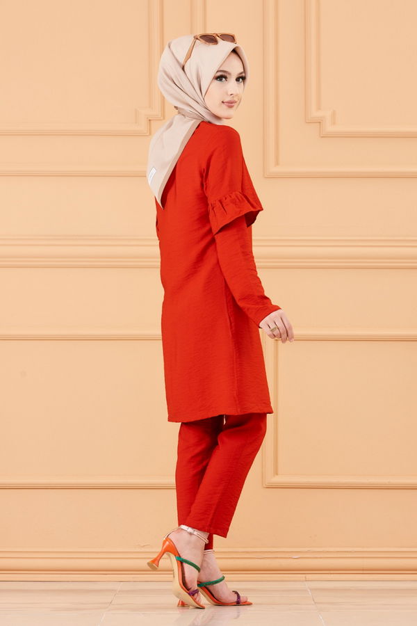 TUNIK PANTOLON Kiremit - 6041