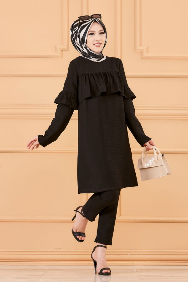 TUNIK PANTOLON Siyah - 6041