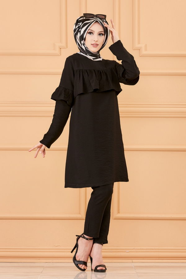 TUNIK PANTOLON Siyah - 6041