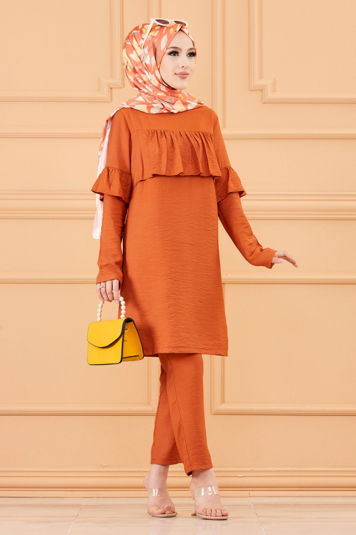 TUNIK PANTOLON Taba - 6041 TABA